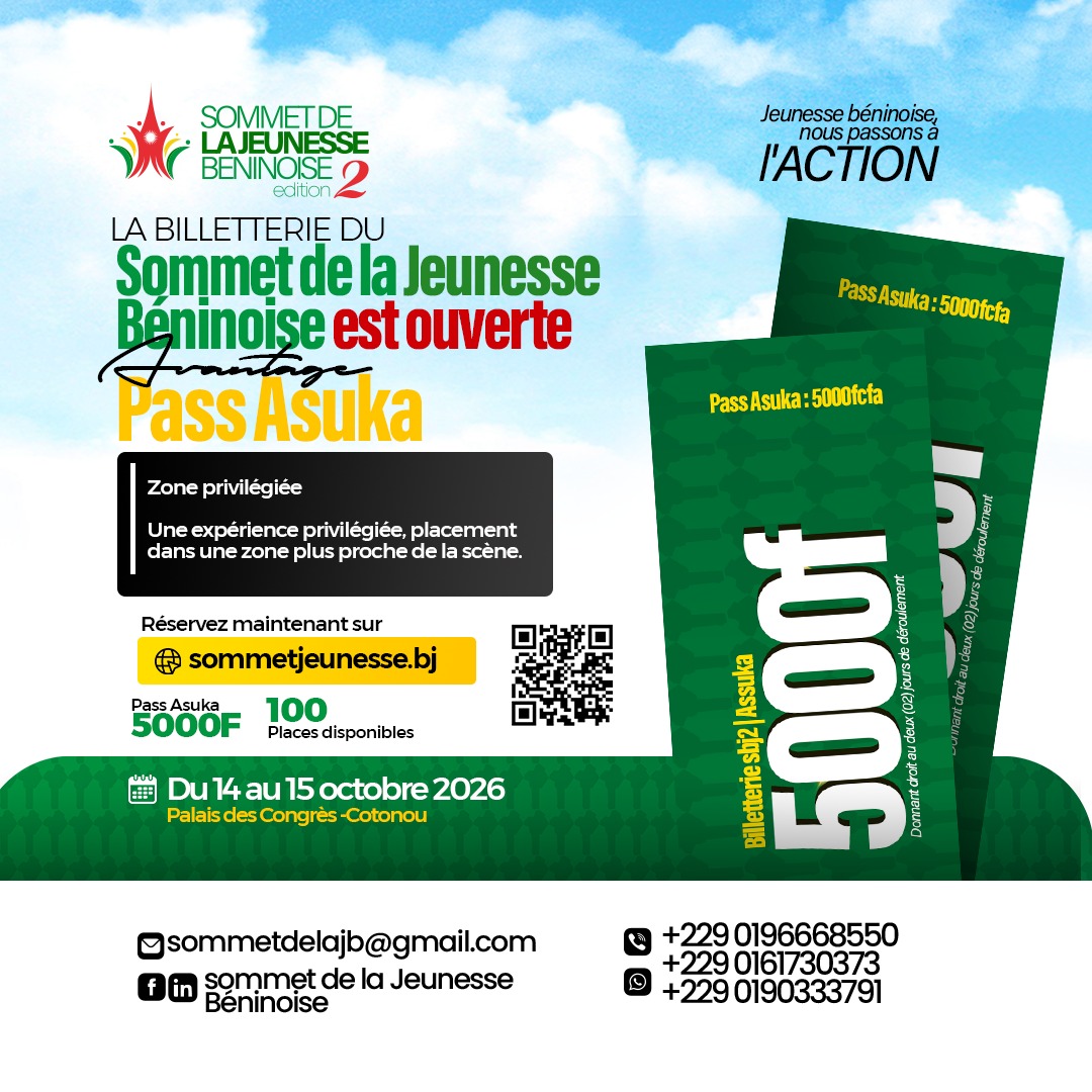 Affiche officielle du Pass Asuka — 5 000 FCFA